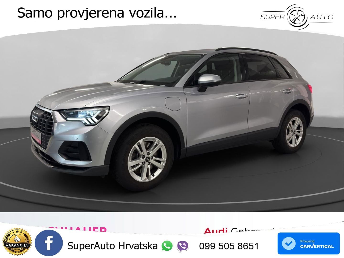 Audi Q3 45 TFSIe (245 KS) S tronic LED+ACC