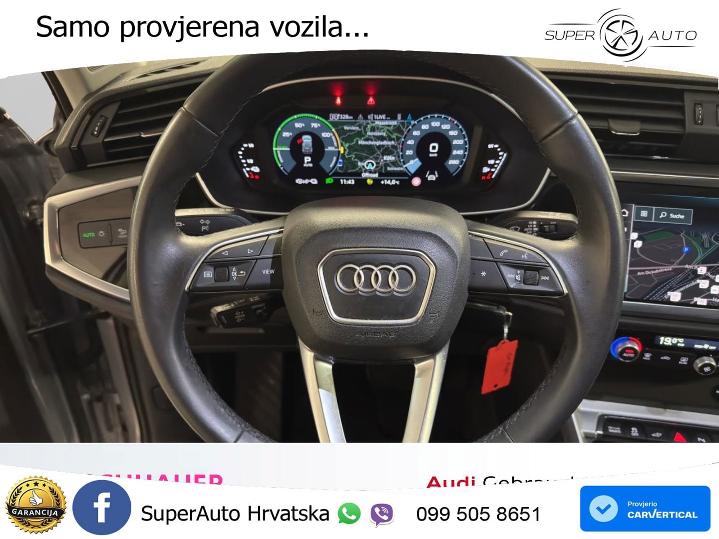 Audi Q3 45 TFSIe (245 KS) S tronic LED+ACC