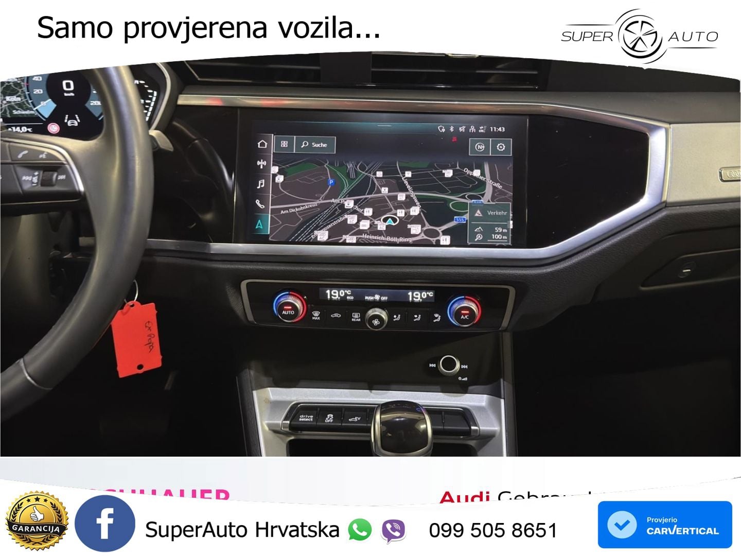 Audi Q3 45 TFSIe (245 KS) S tronic LED+ACC