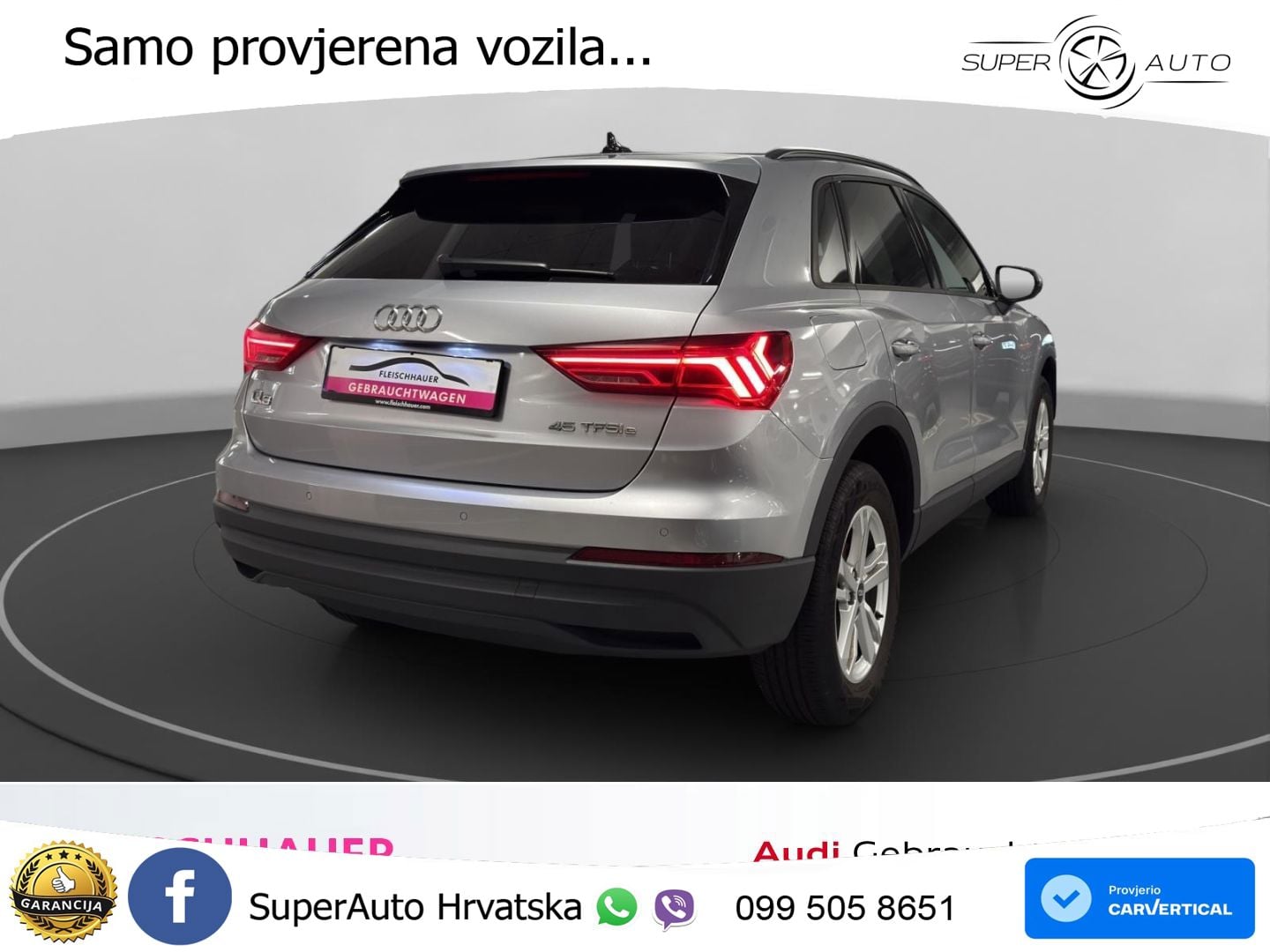Audi Q3 45 TFSIe (245 KS) S tronic LED+ACC