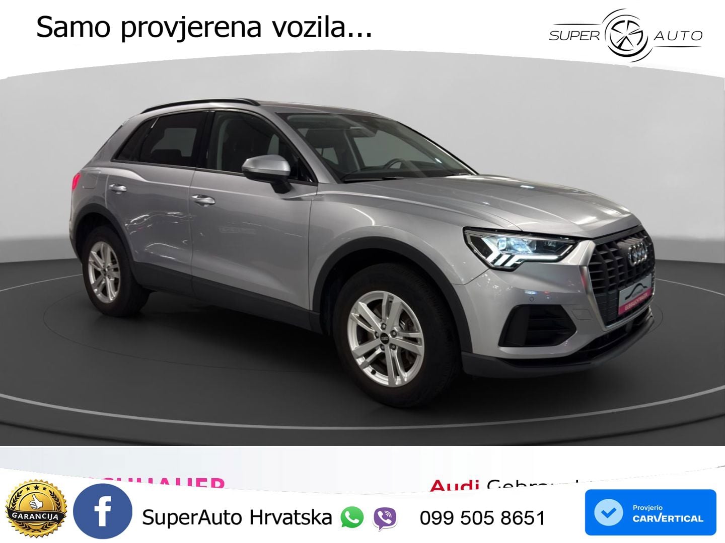 Audi Q3 45 TFSIe (245 KS) S tronic LED+ACC