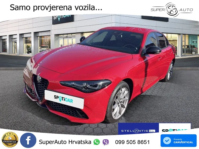 Alfa Romeo Giulia 2.0 Turbo (280 KS) AWD Automatic LED+ACC