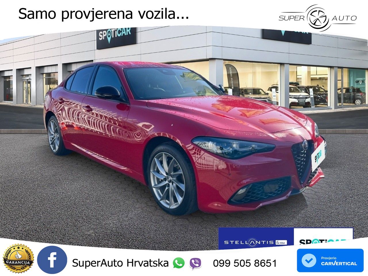 Alfa Romeo Giulia 2.0 Turbo (280 KS) AWD Automatic LED+ACC