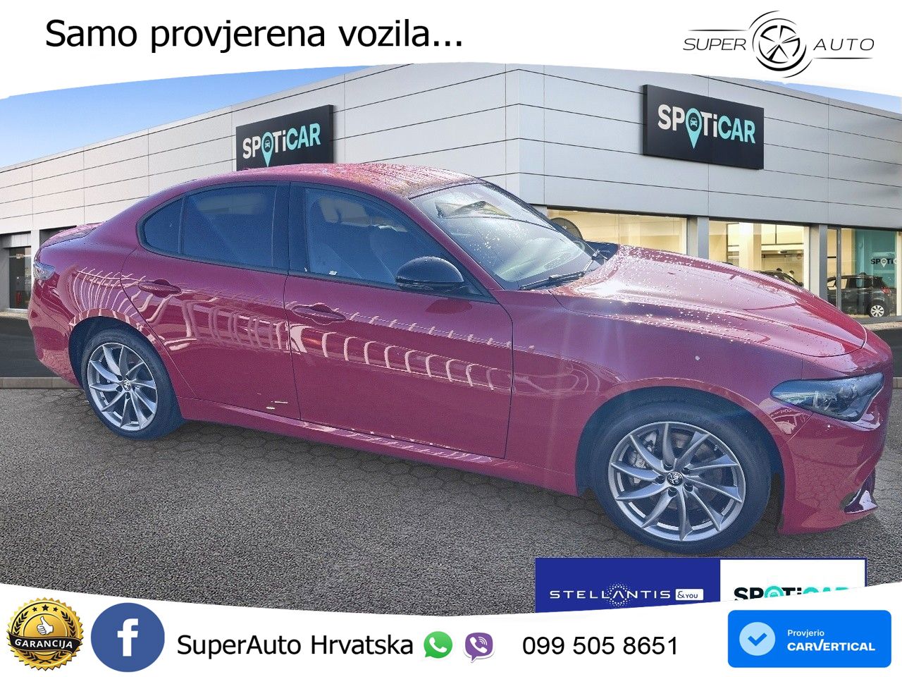 Alfa Romeo Giulia 2.0 Turbo (280 KS) AWD Automatic LED+ACC