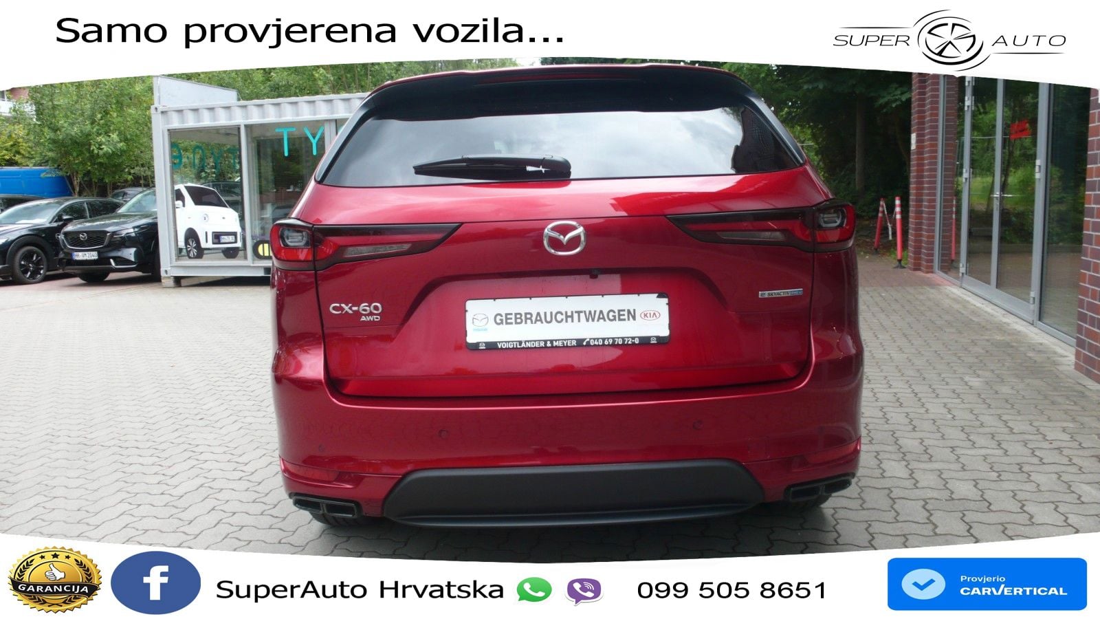 Mazda CX-60 2.5 e-Skyactiv (328 KS) AWD Automatic LED+ACC
