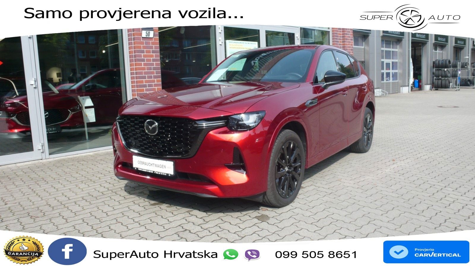 Mazda CX-60 2.5 e-Skyactiv (328 KS) AWD Automatic LED+ACC