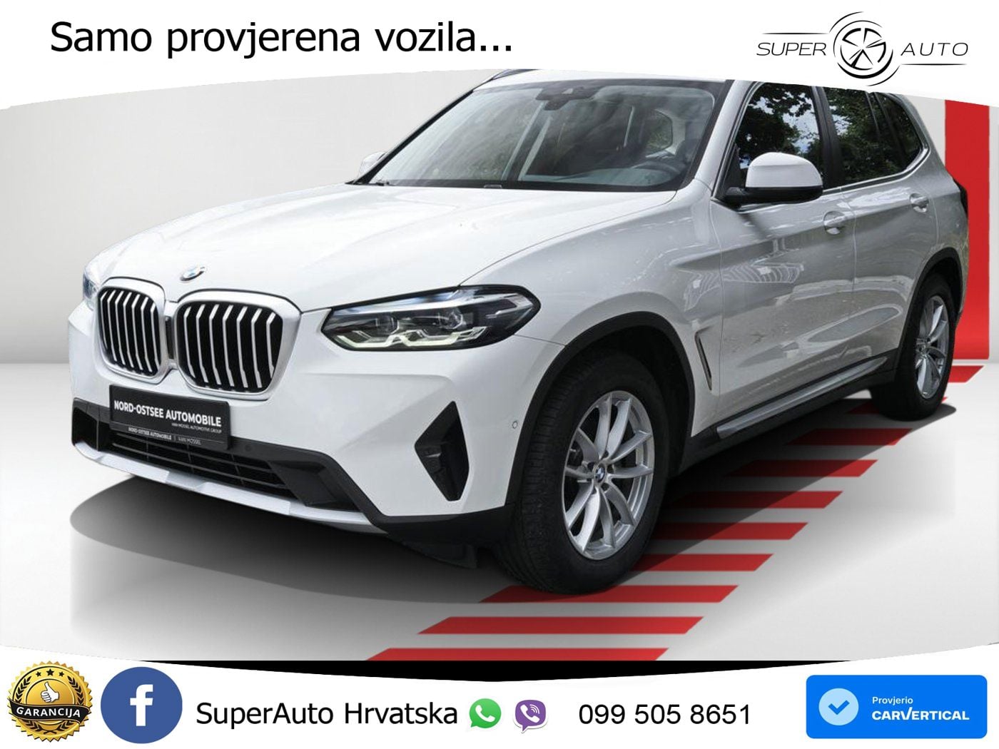 BMW X3 20d xDrive Steptronic LED+GR SJED+ACC