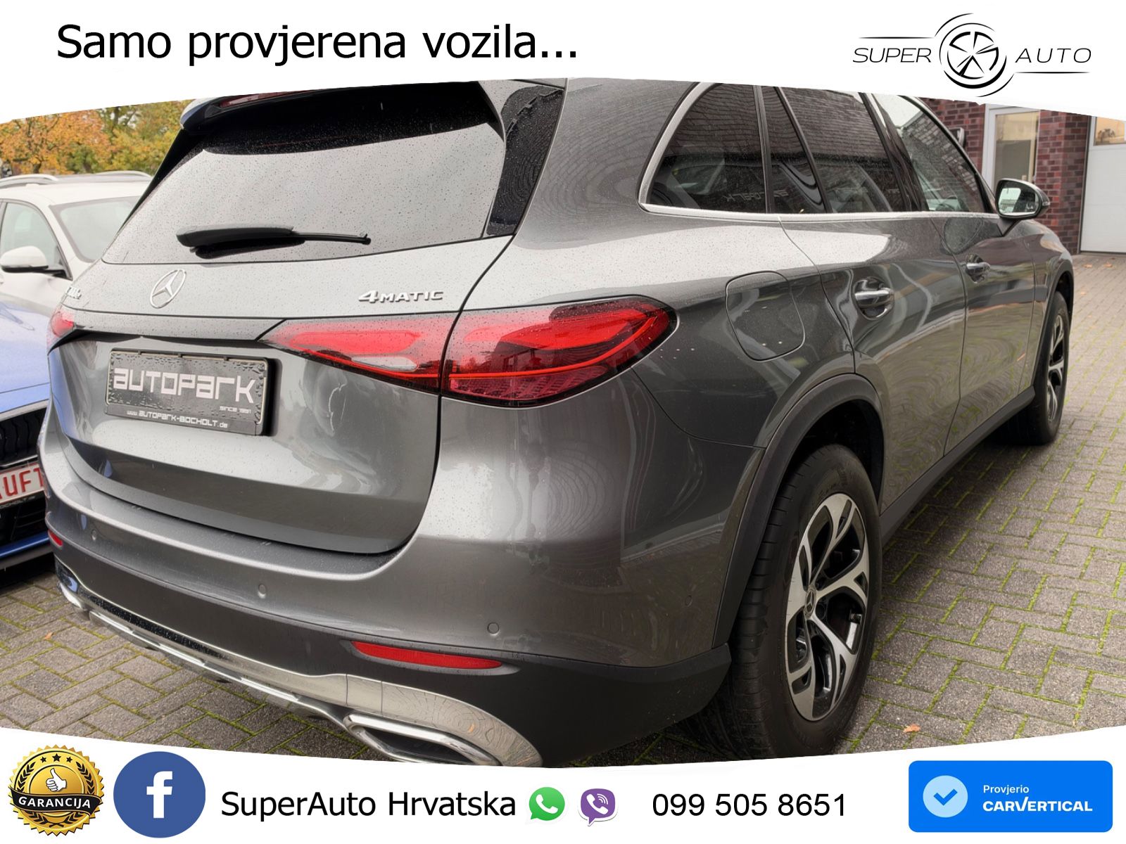 Mercedes GLC 300e (313 KS) 4MATIC 9G-TRONIC ZRAČNI+ACC+GR SJED+KAM