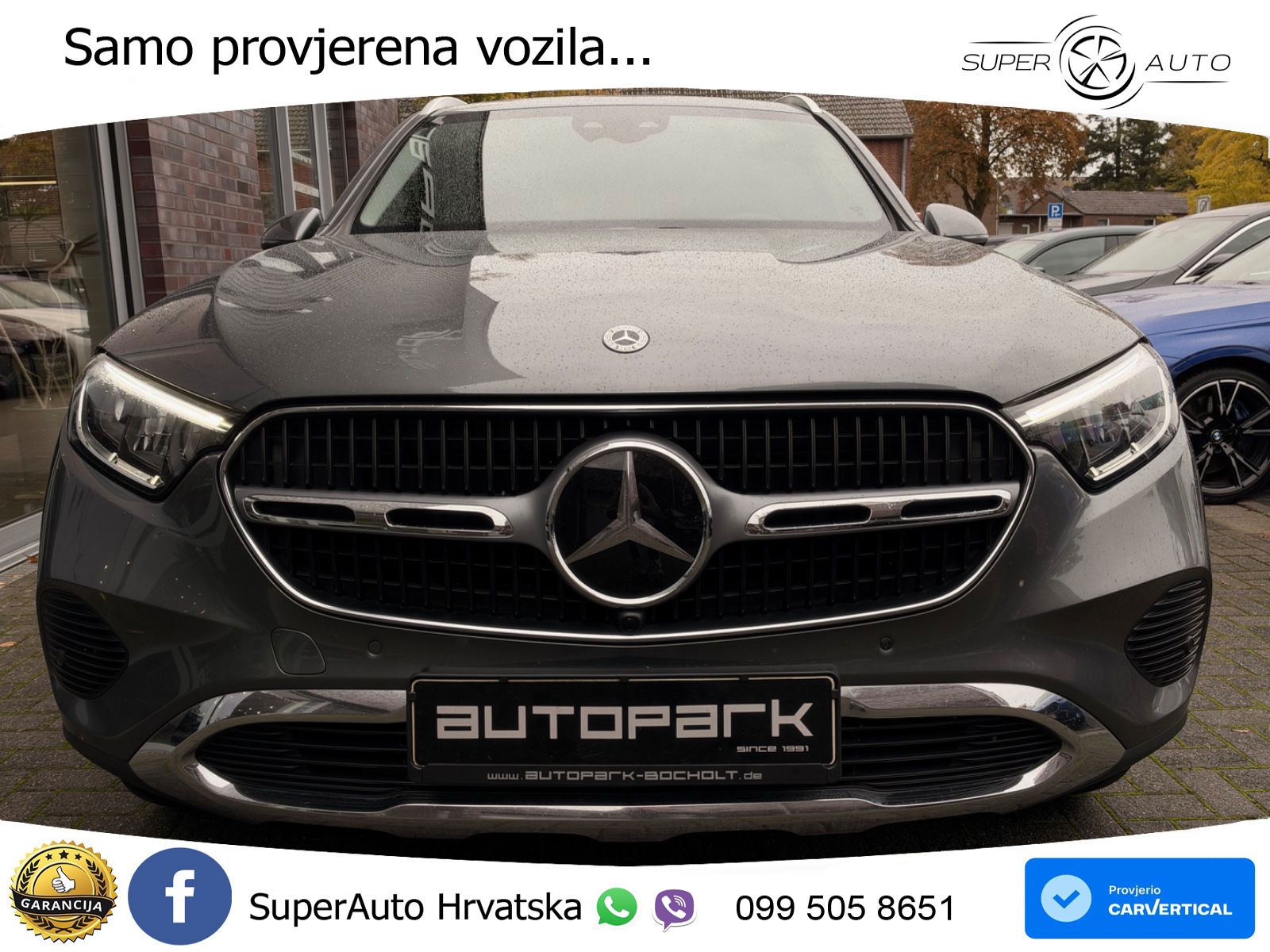 Mercedes GLC 300e (313 KS) 4MATIC 9G-TRONIC ZRAČNI+ACC+GR SJED+KAM