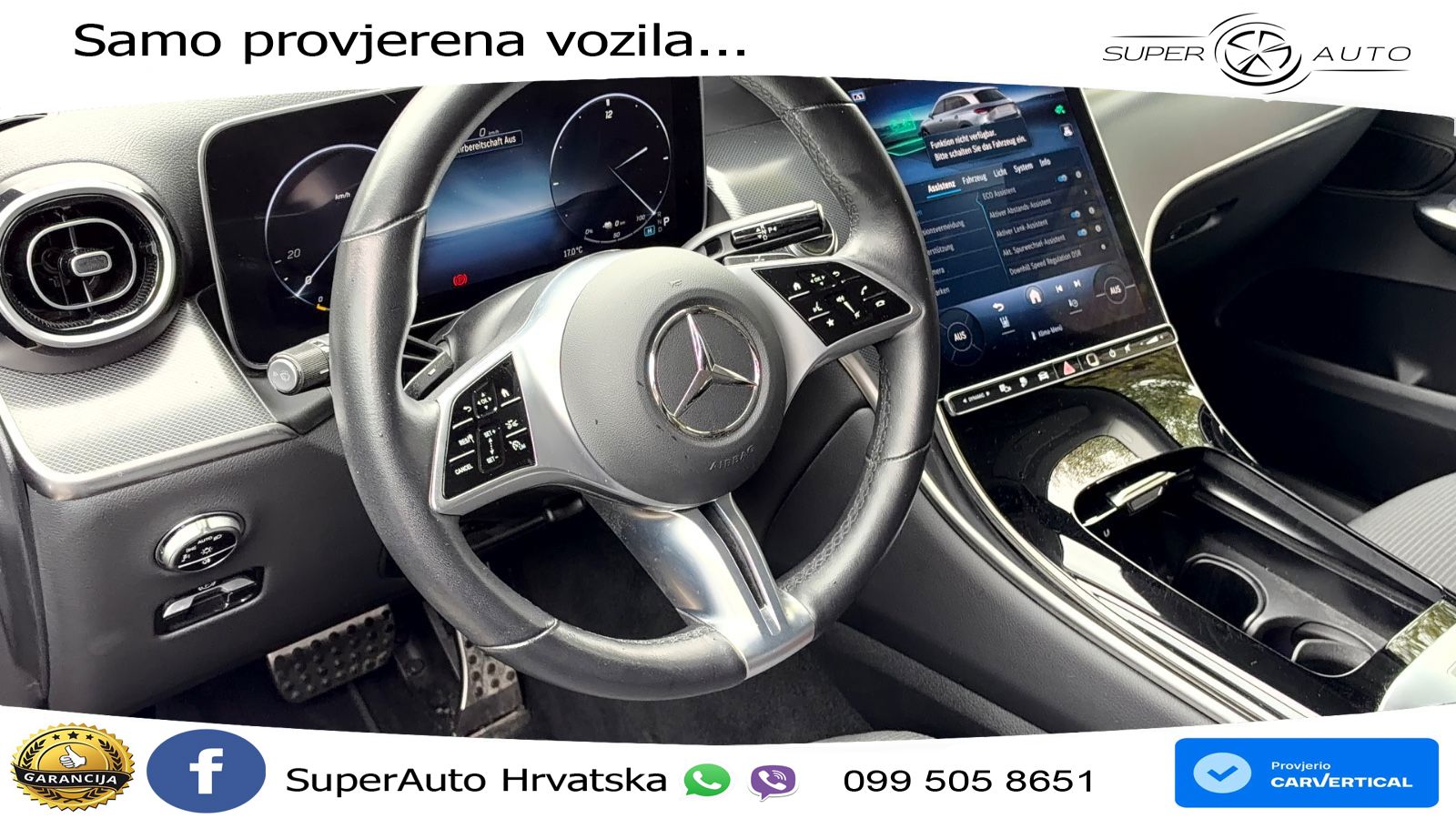 Mercedes GLC 300e (313 KS) 4MATIC 9G-TRONIC ZRAČNI+ACC+GR SJED+KAM
