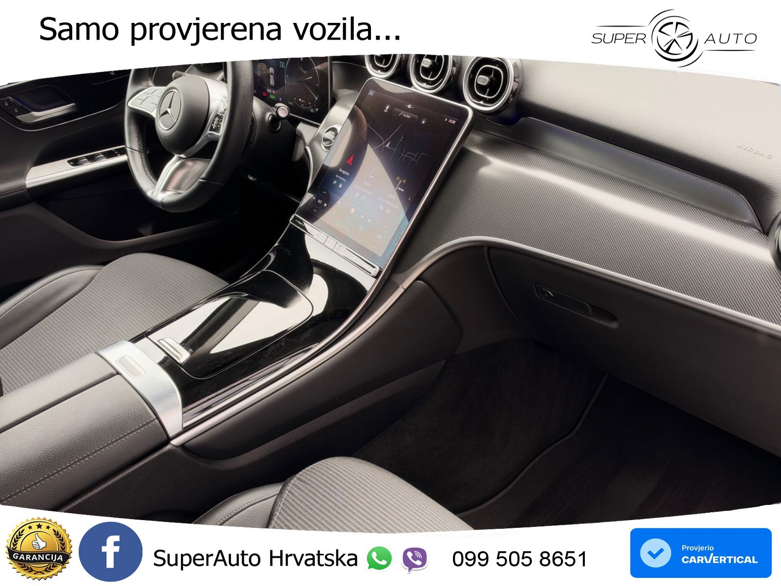 Mercedes GLC 300e (313 KS) 4MATIC 9G-TRONIC ZRAČNI+ACC+GR SJED+KAM