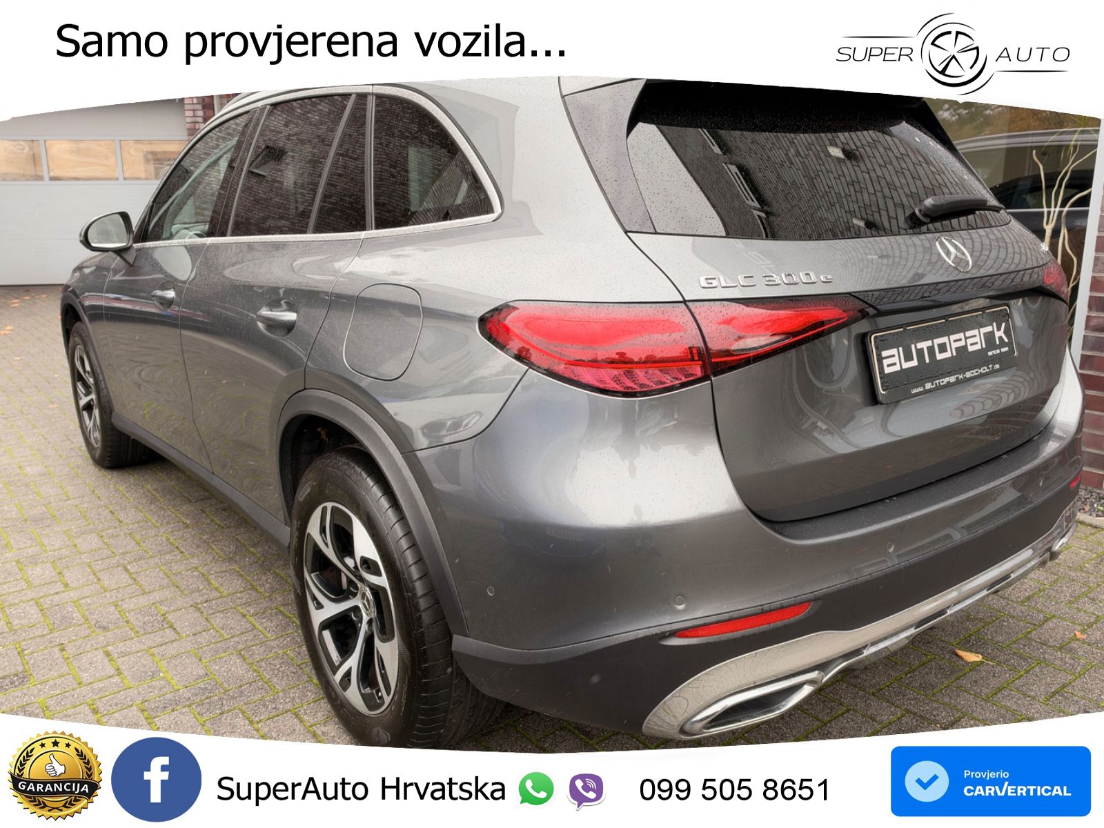 Mercedes GLC 300e (313 KS) 4MATIC 9G-TRONIC ZRAČNI+ACC+GR SJED+KAM