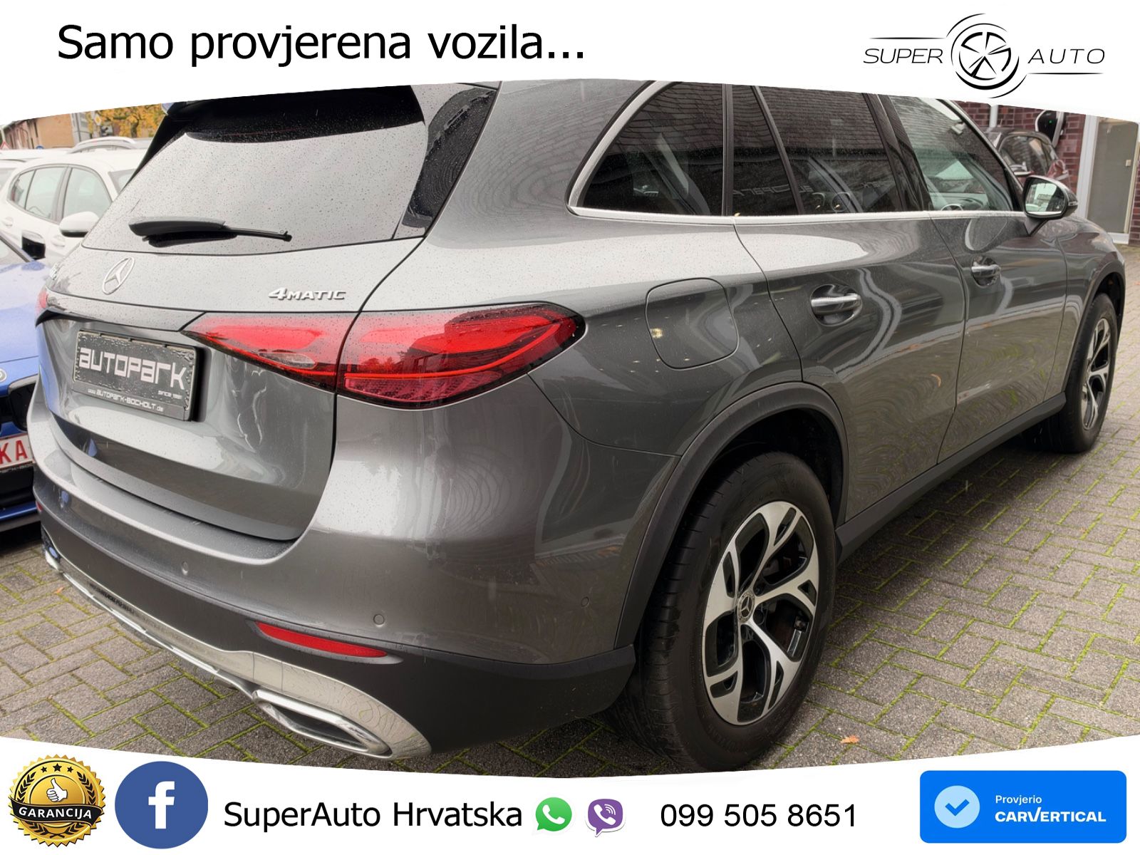 Mercedes GLC 300e (313 KS) 4MATIC 9G-TRONIC ZRAČNI+ACC+GR SJED+KAM