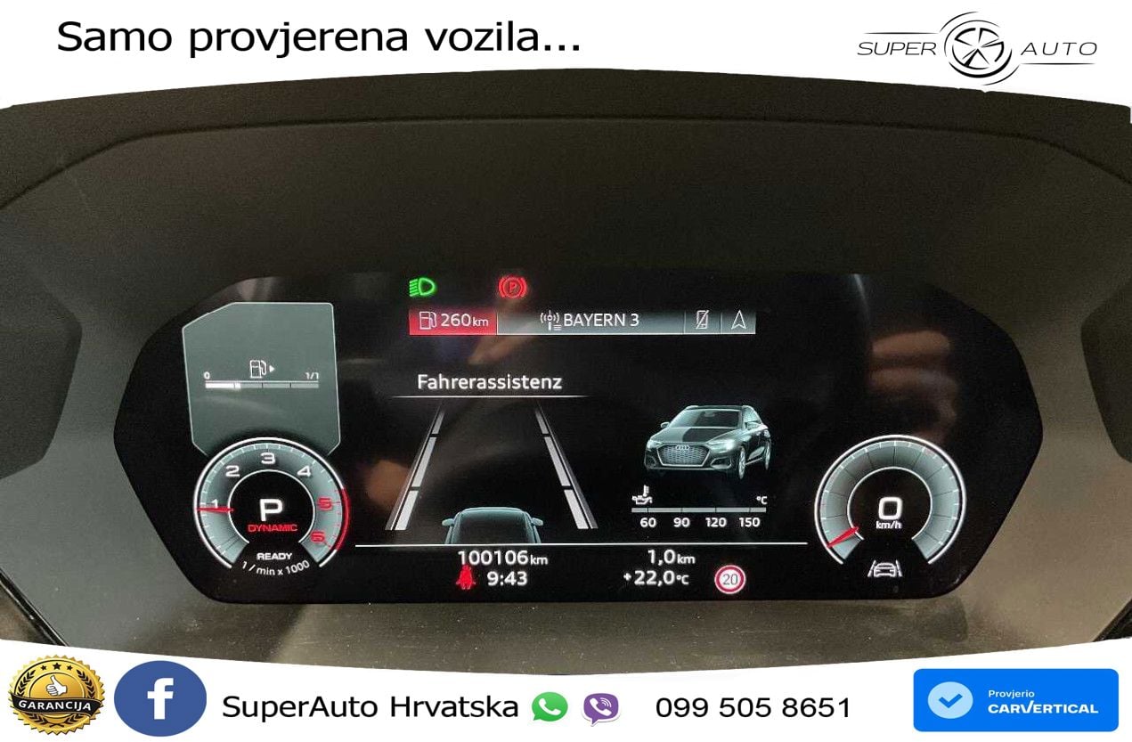 Audi A3 30 TDI (116 KS) S tronic