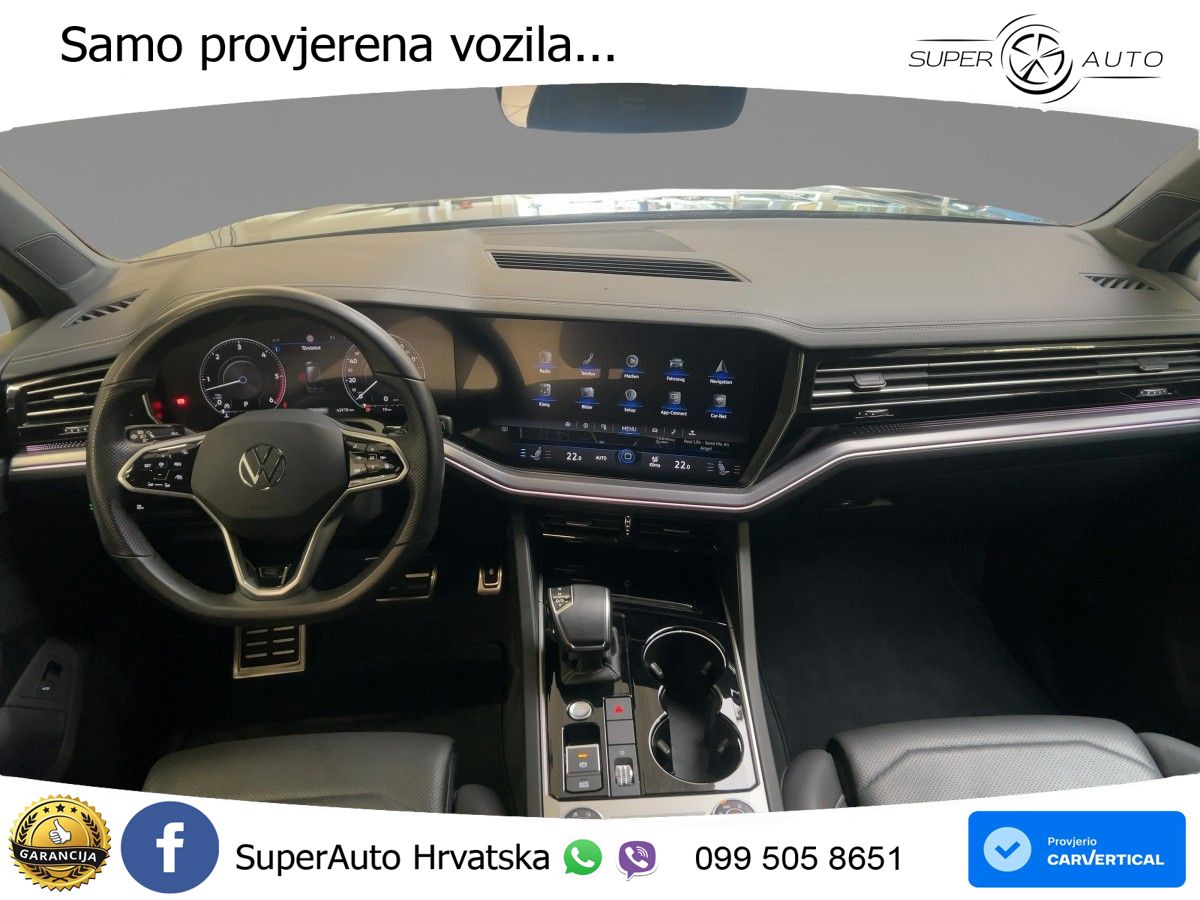 Volkswagen Touareg 3.0 V6 TDI (231 KS) 4MOTION Tiptronic R-Line ZRAČNI+ACC+GR SJED+KAM