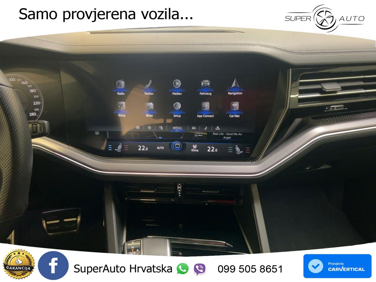 Volkswagen Touareg 3.0 V6 TDI (231 KS) 4MOTION Tiptronic R-Line ZRAČNI+ACC+GR SJED+KAM