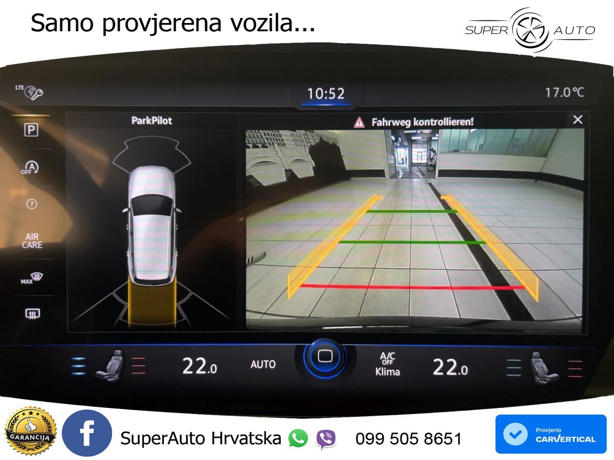 Volkswagen Touareg 3.0 V6 TDI (231 KS) 4MOTION Tiptronic R-Line ZRAČNI+ACC+GR SJED+KAM