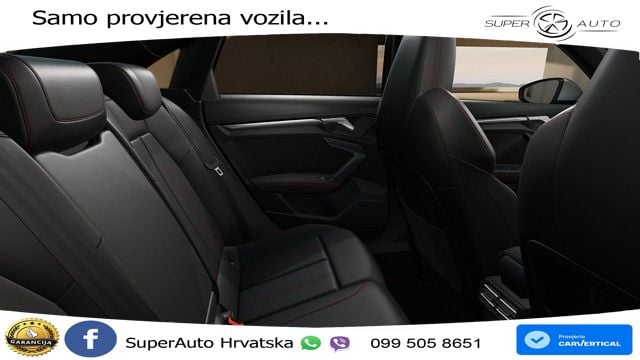 Audi S3 Limuzina 2.0 TFSI (333 KS) quattro S tronic MATRIX+GR SJED+KAM