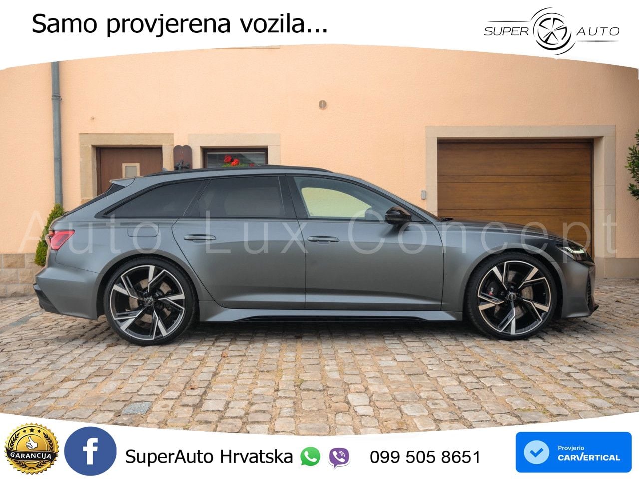 Audi RS6 Avant 4.0 TFSI V8 (600 KS) quattro Tiptronic LED+GR SJED+ACC