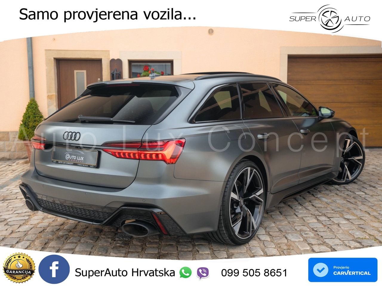 Audi RS6 Avant 4.0 TFSI V8 (600 KS) quattro Tiptronic LED+GR SJED+ACC