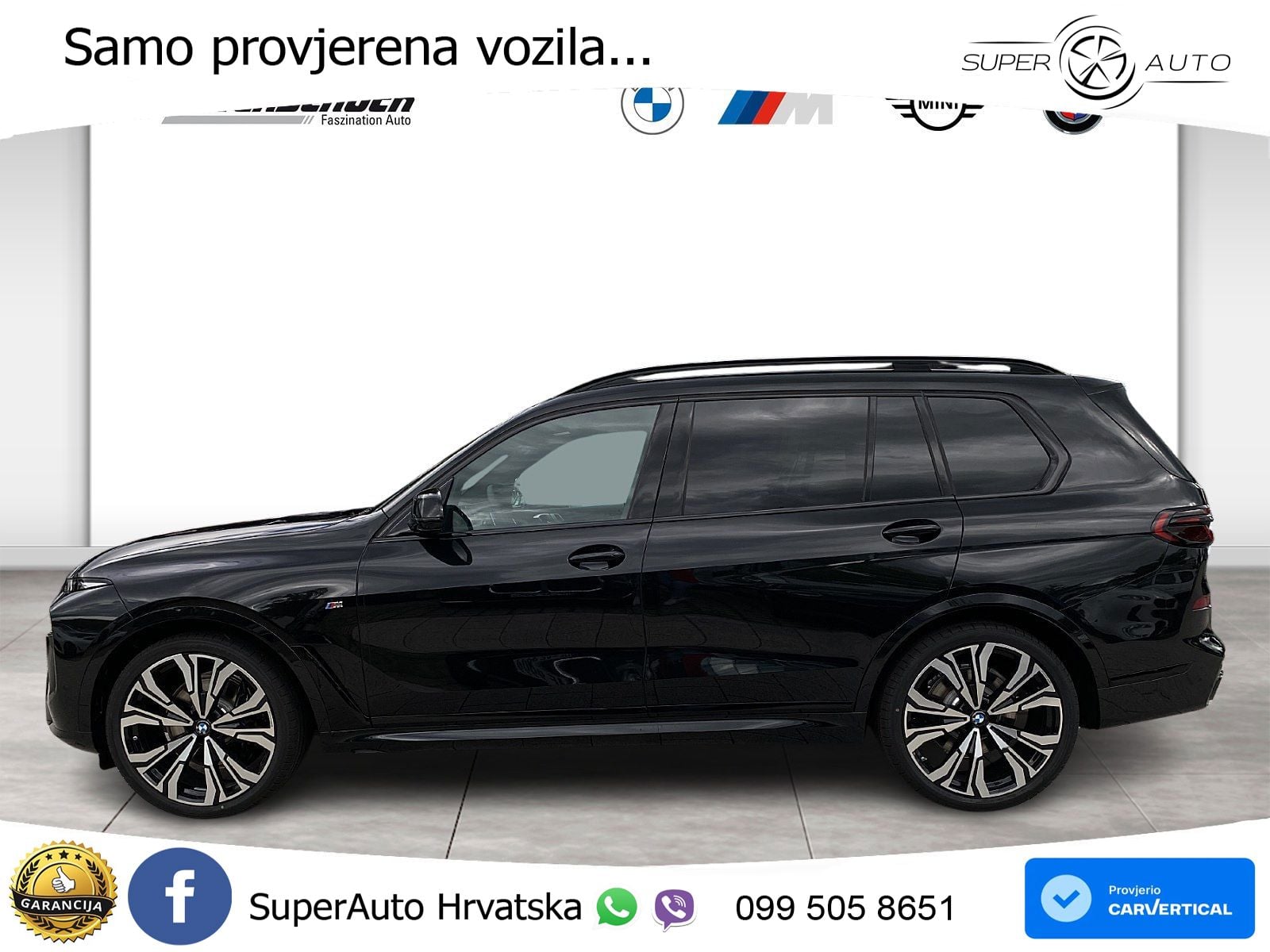 BMW X7 40d (352 KS) xDrive Steptronic M Sport ZRAČNI+ACC+GR SJED+KAM+PANO