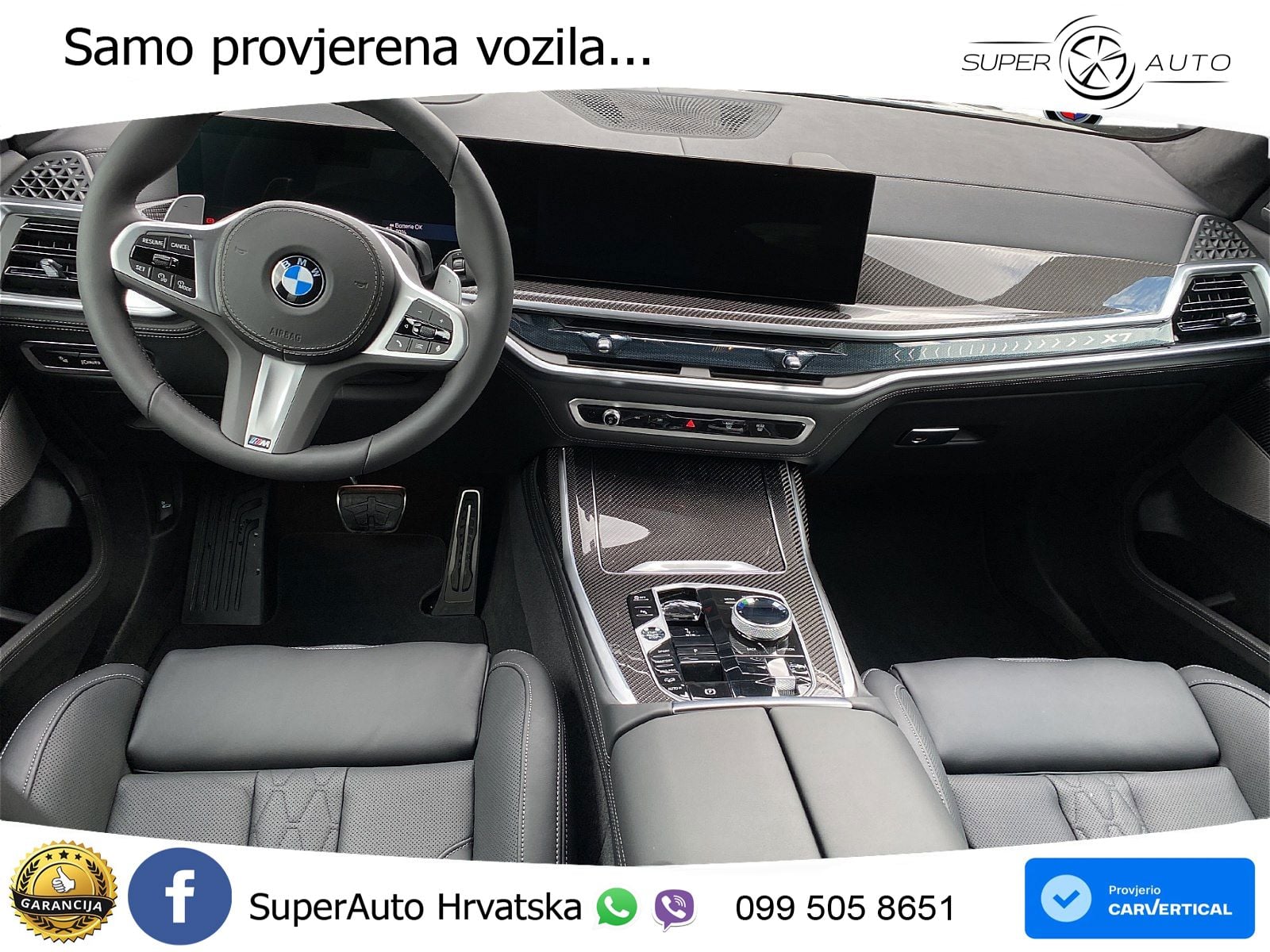 BMW X7 40d (352 KS) xDrive Steptronic M Sport ZRAČNI+ACC+GR SJED+KAM+PANO