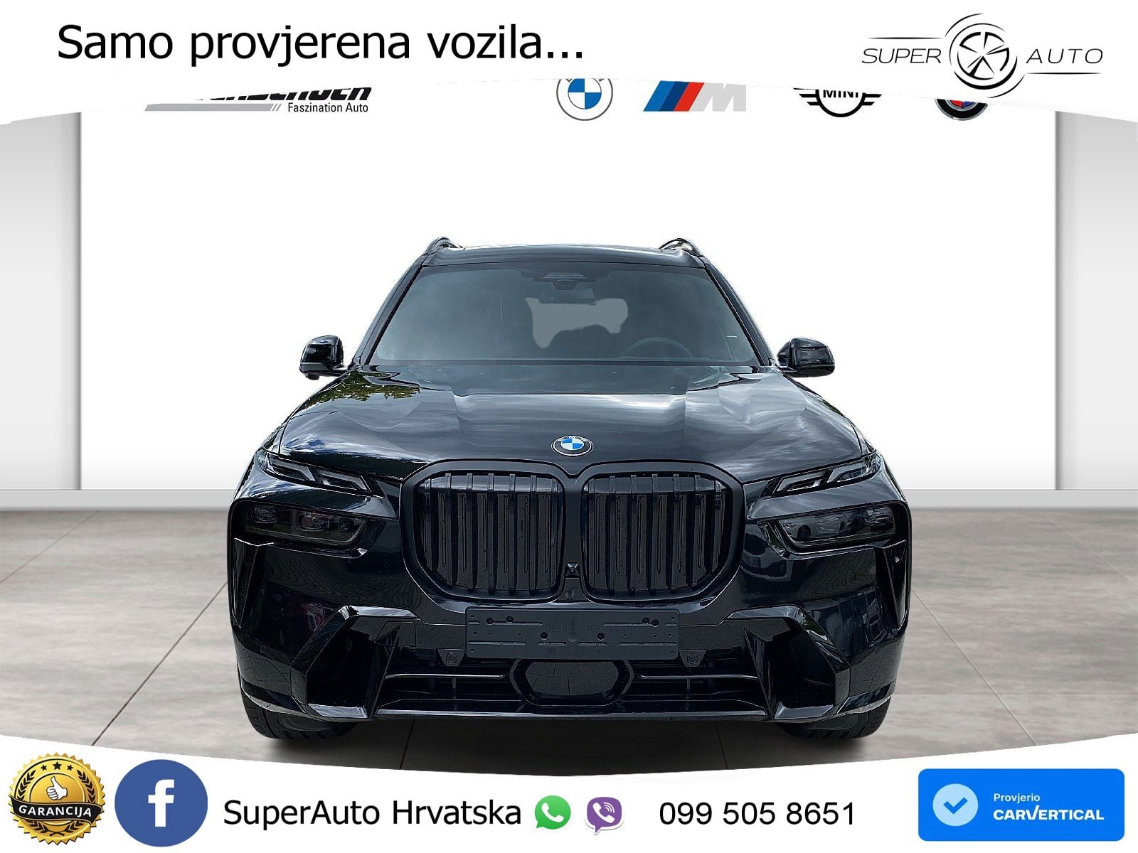 BMW X7 40d (352 KS) xDrive Steptronic M Sport ZRAČNI+ACC+GR SJED+KAM+PANO