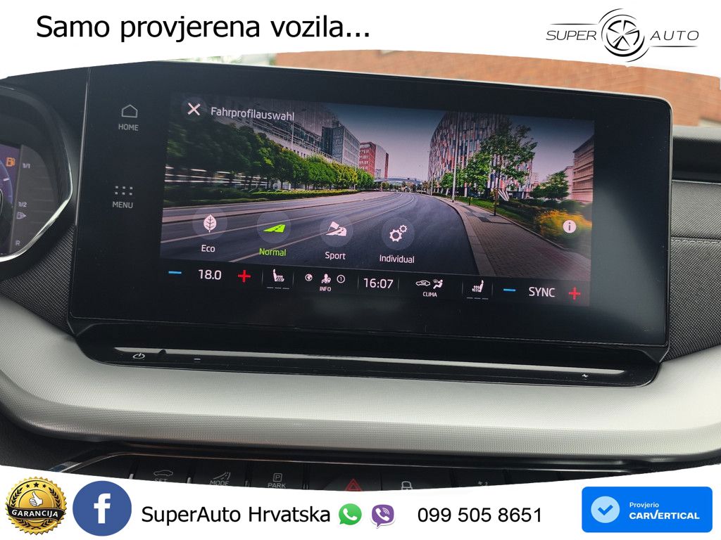 Škoda Octavia Combi 1.5 TSI (150 KS) DSG LED+GR SJED+ACC