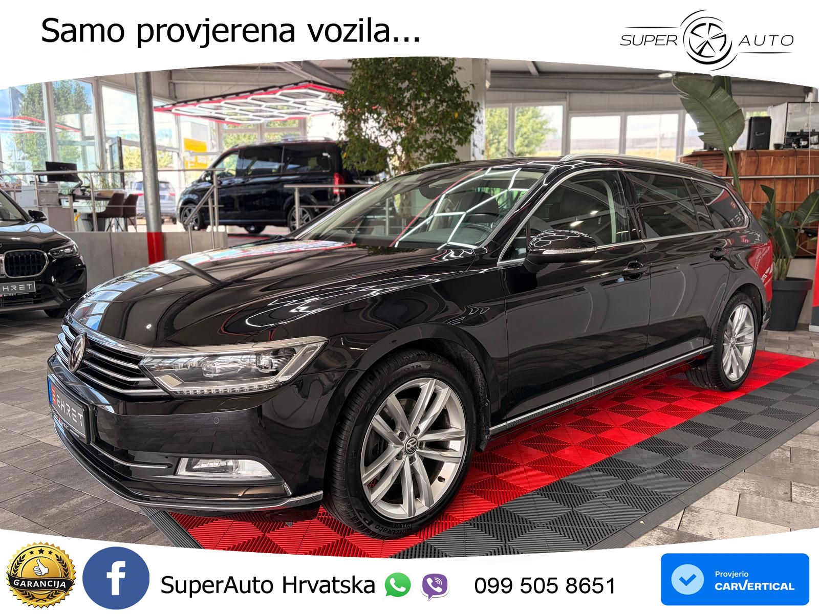 Volkswagen Passat Variant 2.0 TDI (190 KS) DSG Highline LED+GR SJED+ACC