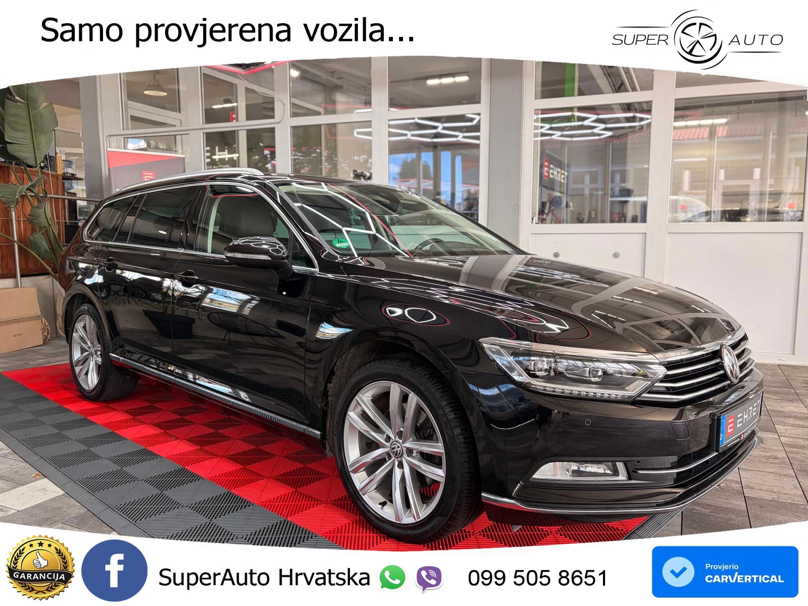 Volkswagen Passat Variant 2.0 TDI (190 KS) DSG Highline LED+GR SJED+ACC
