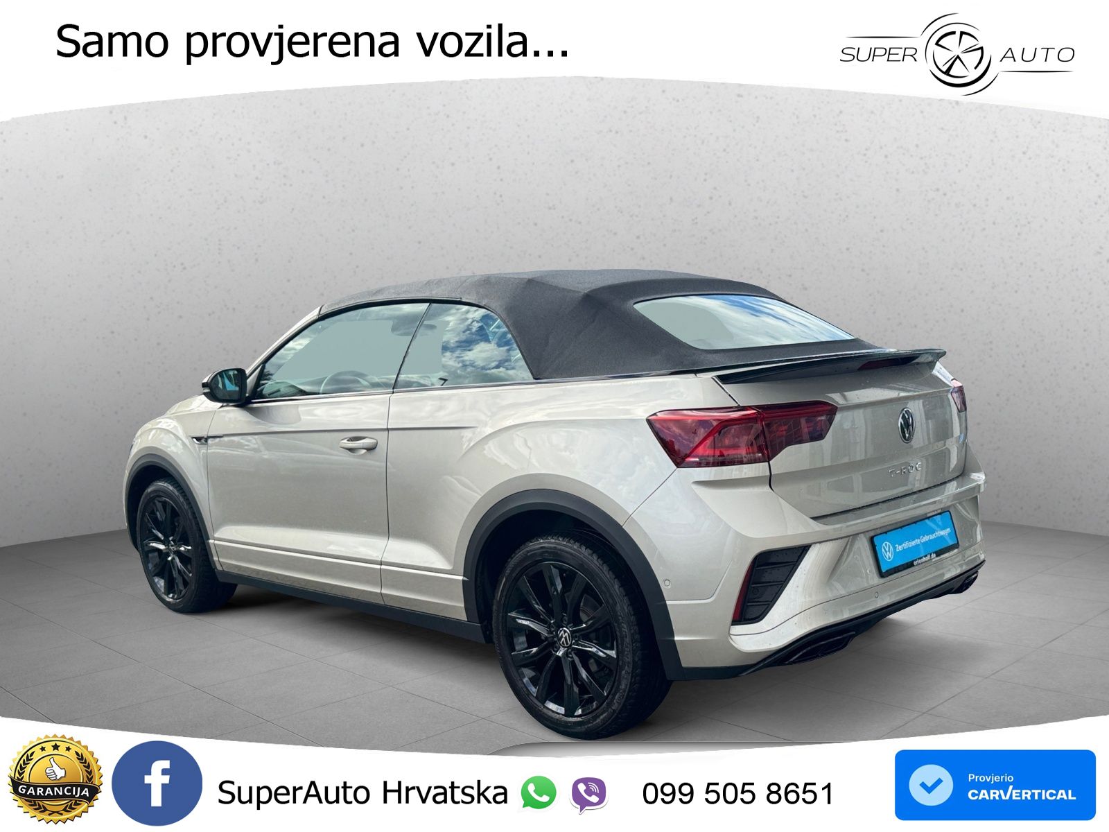 Volkswagen T-Roc 1.5 TSI (150 KS) R-Line MATRIX+GR SJED+KAM