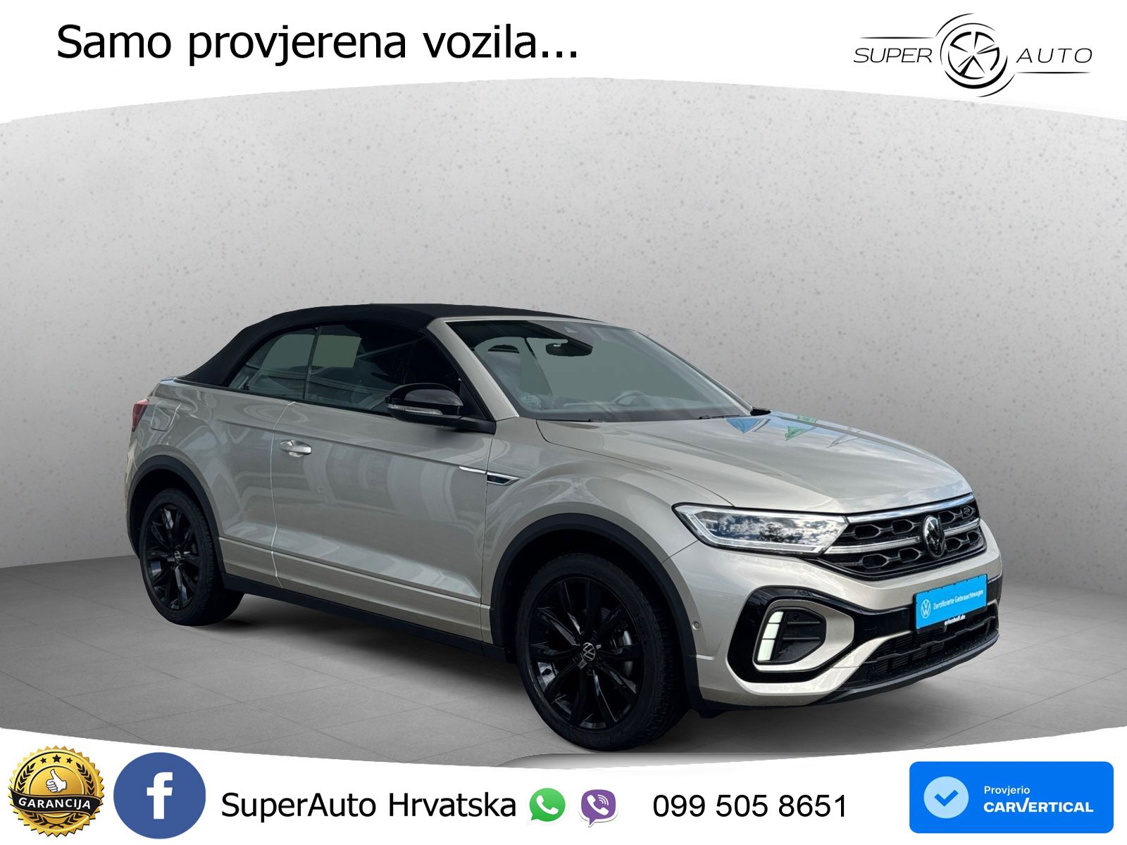 Volkswagen T-Roc 1.5 TSI (150 KS) R-Line MATRIX+GR SJED+KAM