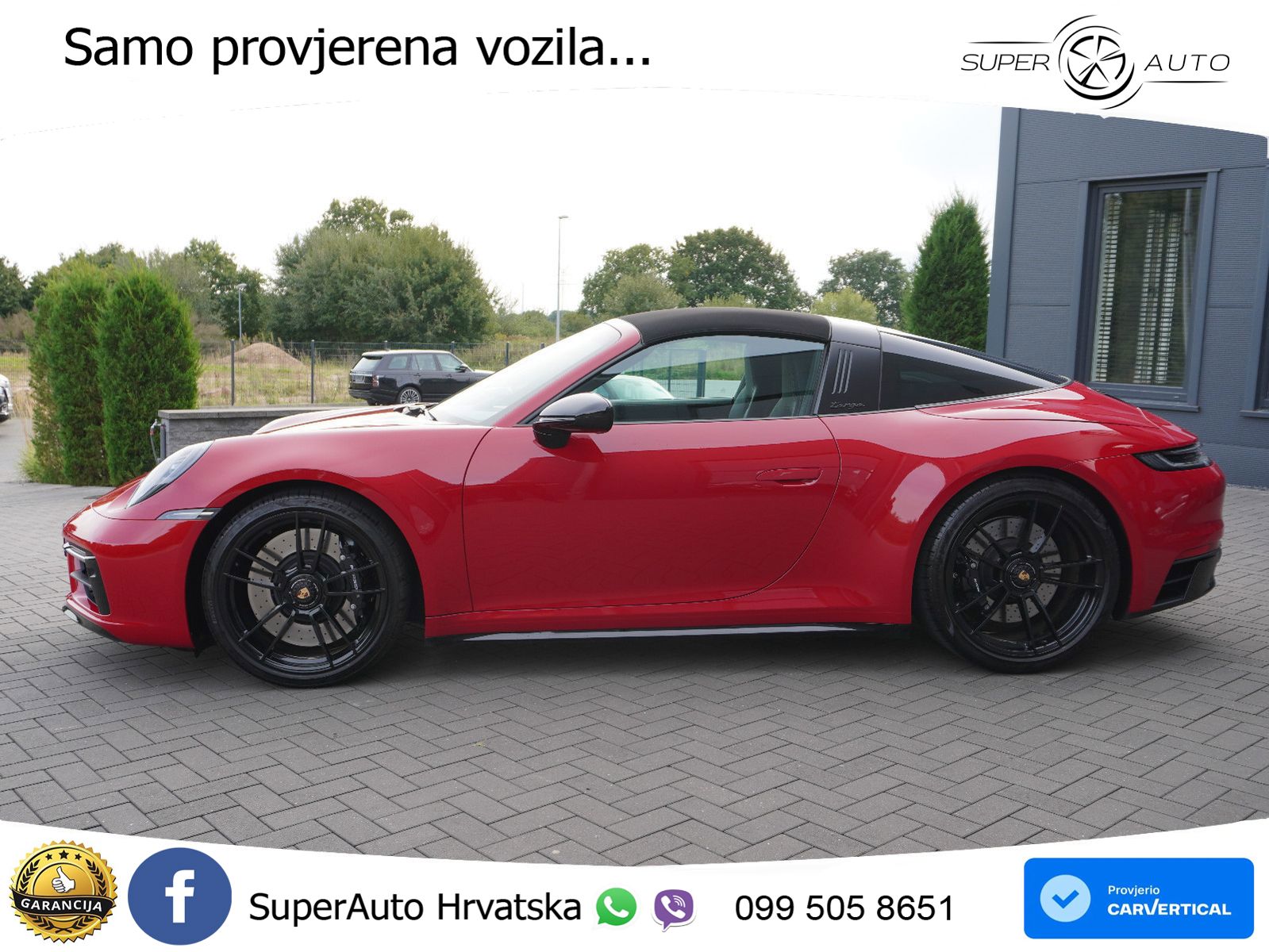 Porsche 911 Targa 4 GTS 3.0 (480 KS) PDK LED+GR SJED+ACC