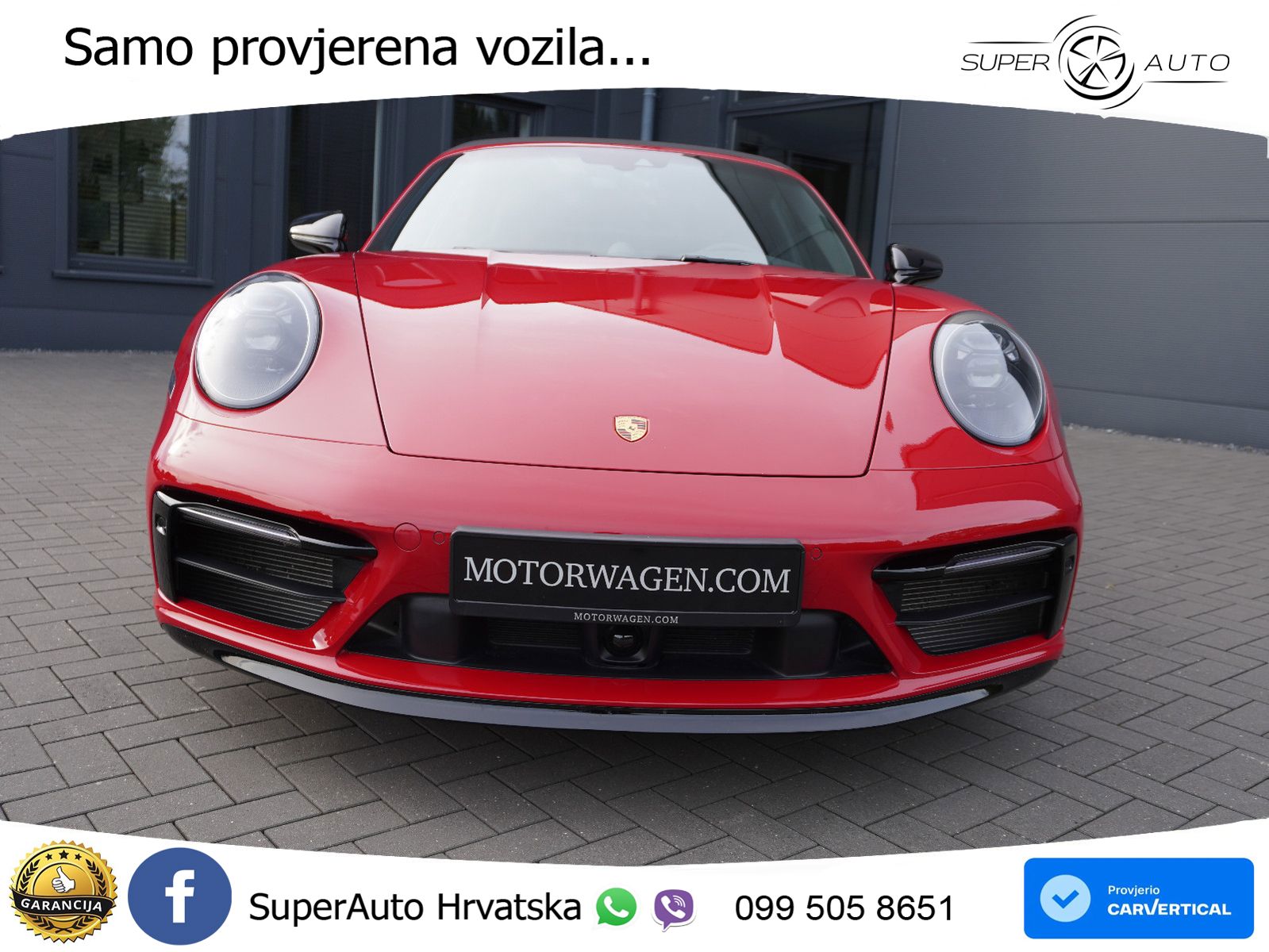 Porsche 911 Targa 4 GTS 3.0 (480 KS) PDK LED+GR SJED+ACC