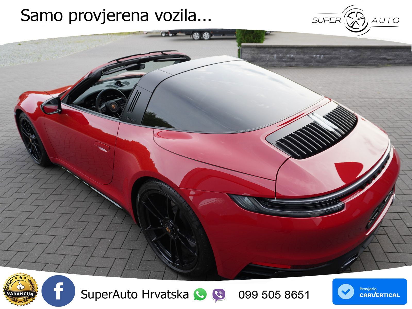 Porsche 911 Targa 4 GTS 3.0 (480 KS) PDK LED+GR SJED+ACC