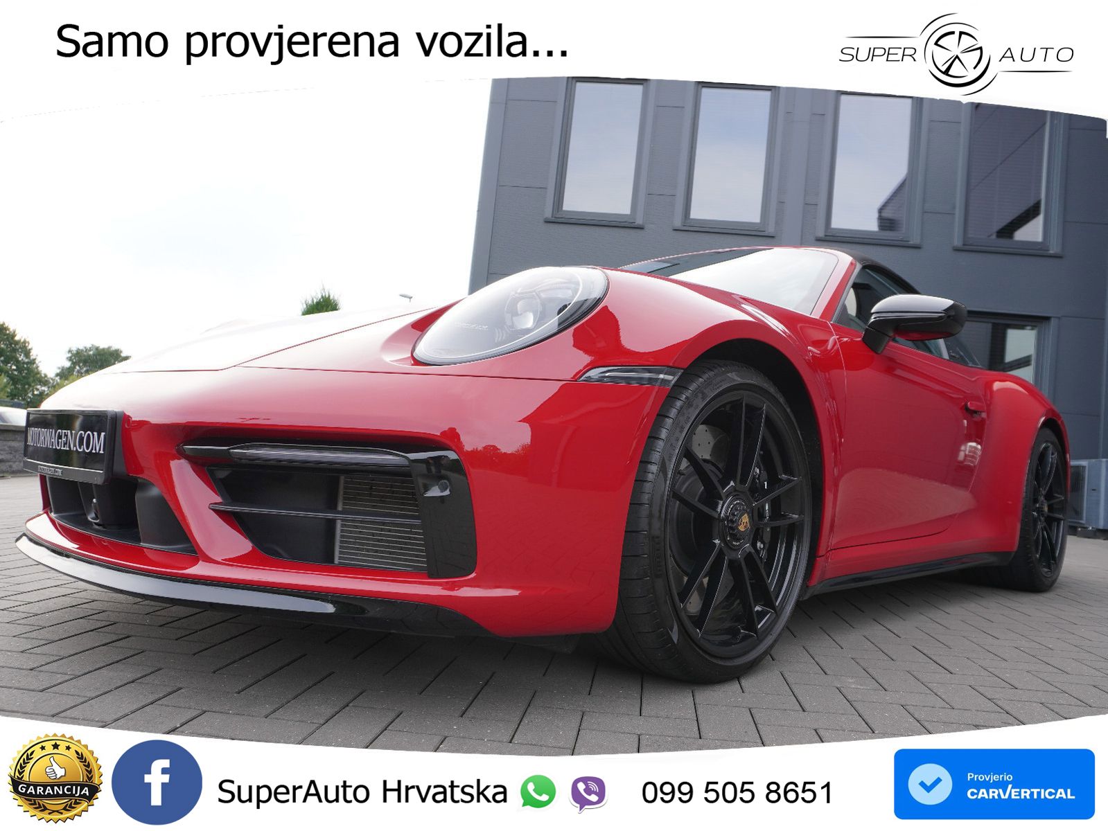 Porsche 911 Targa 4 GTS 3.0 (480 KS) PDK LED+GR SJED+ACC