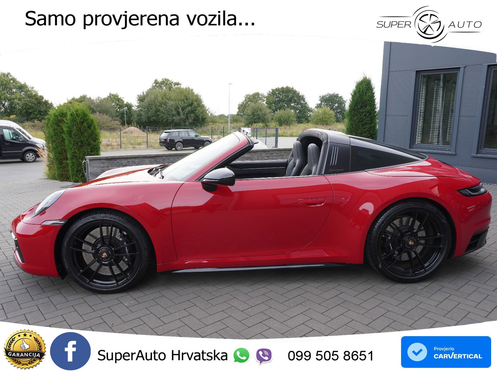 Porsche 911 Targa 4 GTS 3.0 (480 KS) PDK LED+GR SJED+ACC