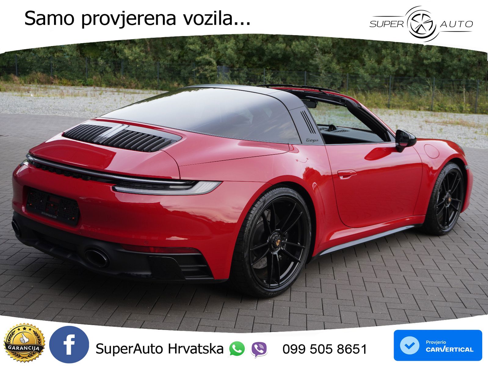 Porsche 911 Targa 4 GTS 3.0 (480 KS) PDK LED+GR SJED+ACC