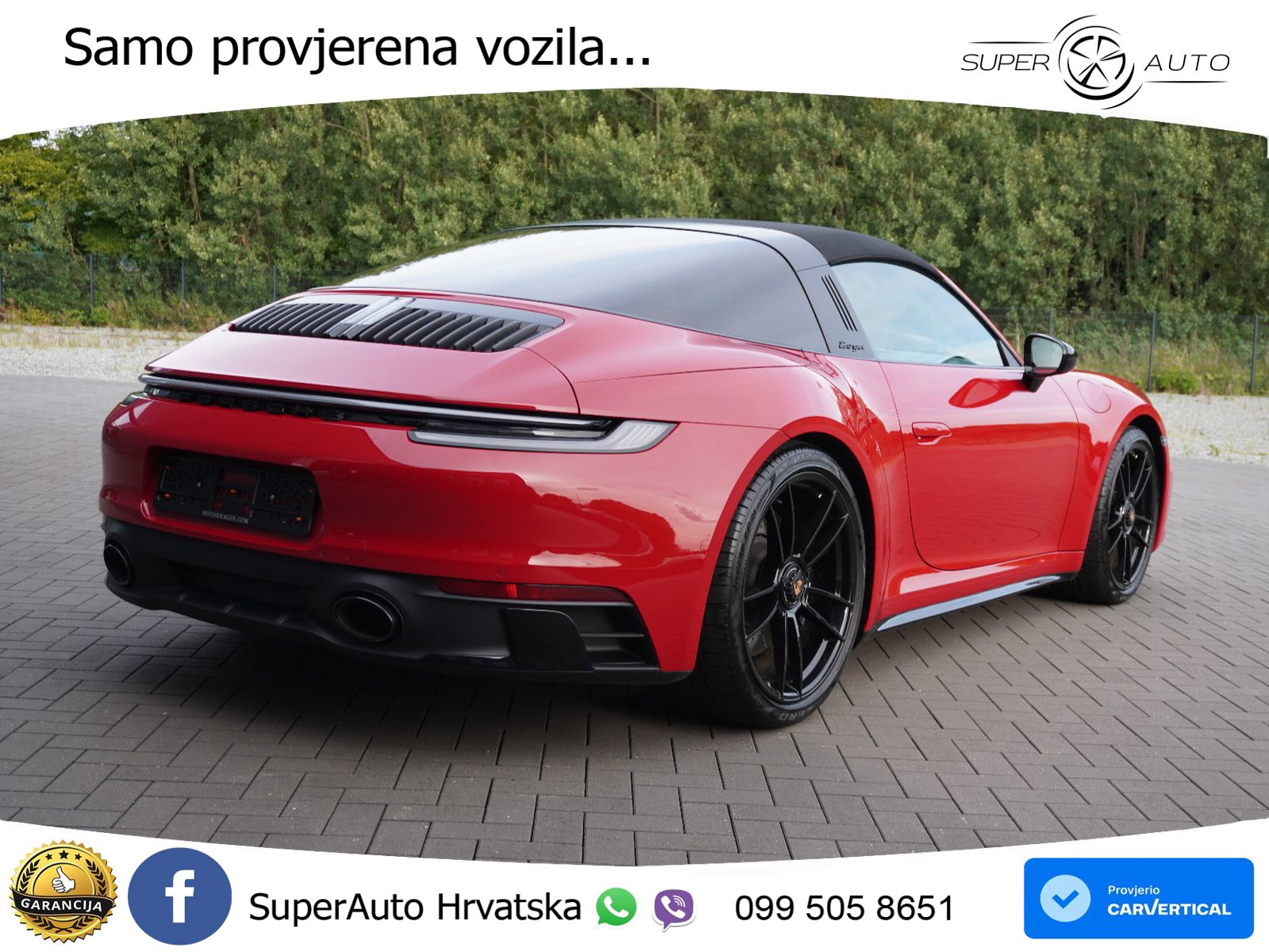 Porsche 911 Targa 4 GTS 3.0 (480 KS) PDK LED+GR SJED+ACC