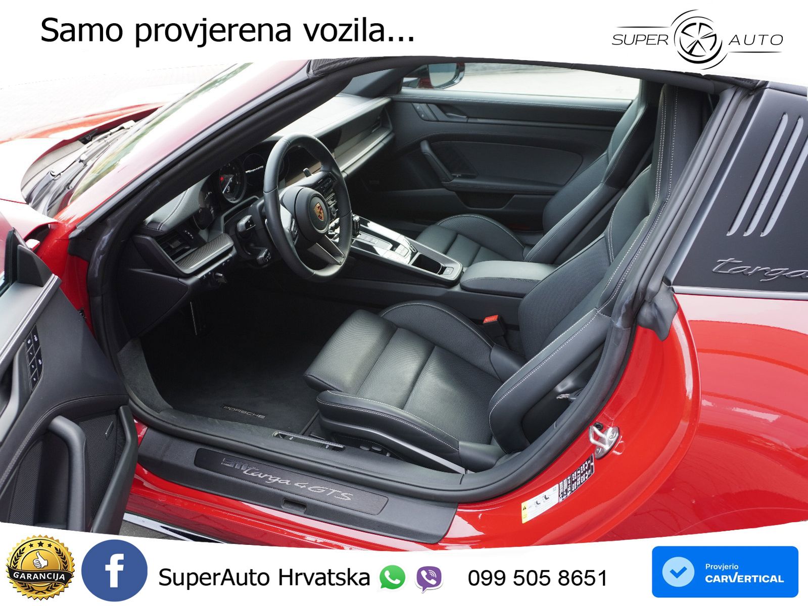Porsche 911 Targa 4 GTS 3.0 (480 KS) PDK LED+GR SJED+ACC