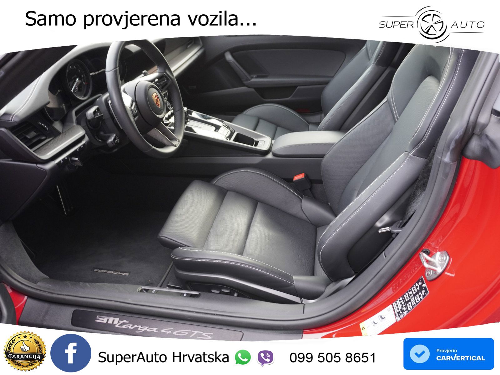 Porsche 911 Targa 4 GTS 3.0 (480 KS) PDK LED+GR SJED+ACC
