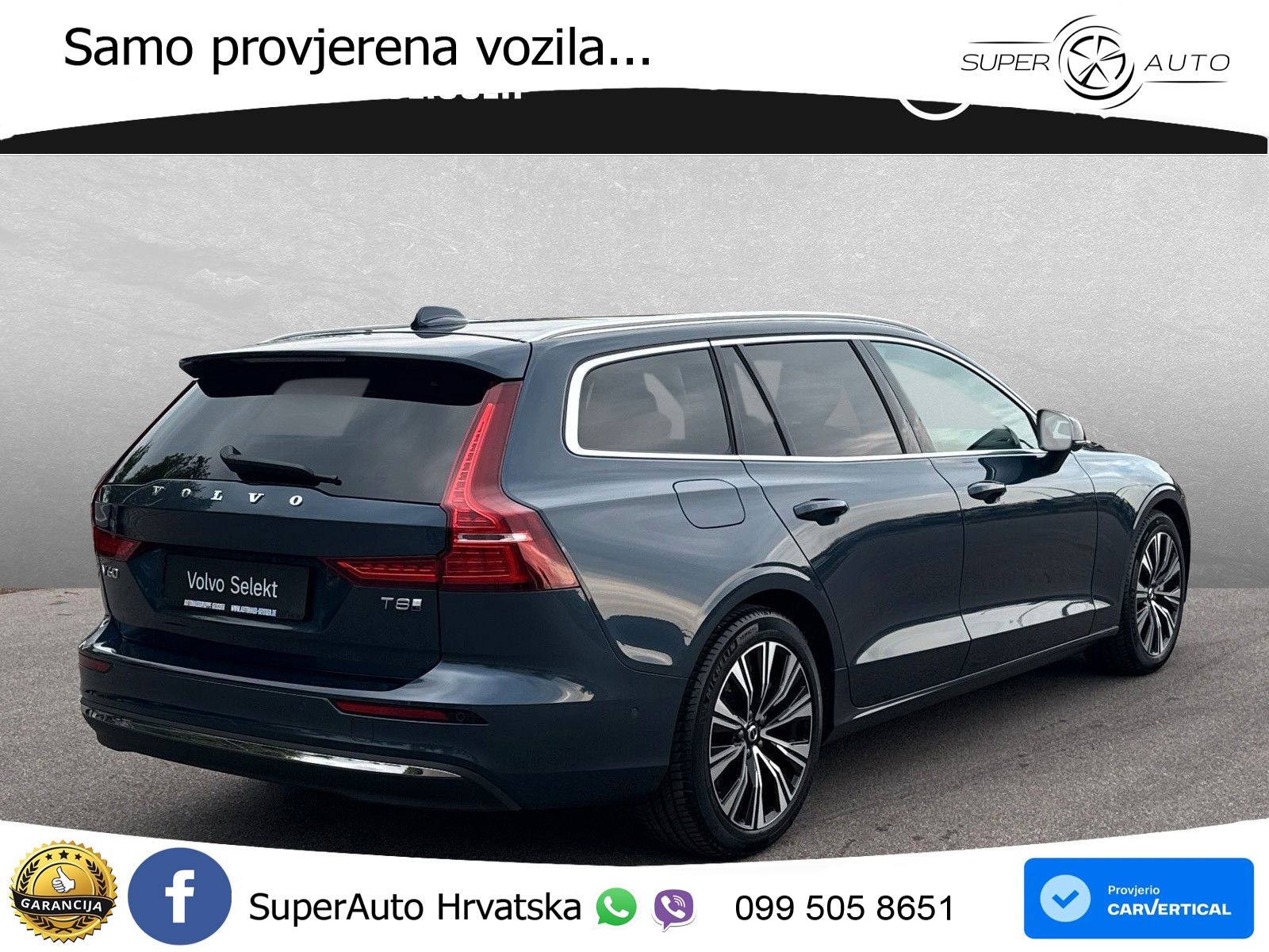 Volvo V60 2.0 T8 AWD Geartronic LED+GR SJED+ACC