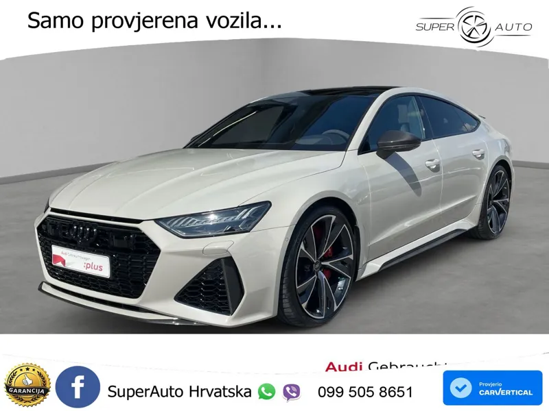 Audi RS7 4.0 TFSI V8 (600 KS) quattro tiptronic LED+GR SJED+ACC