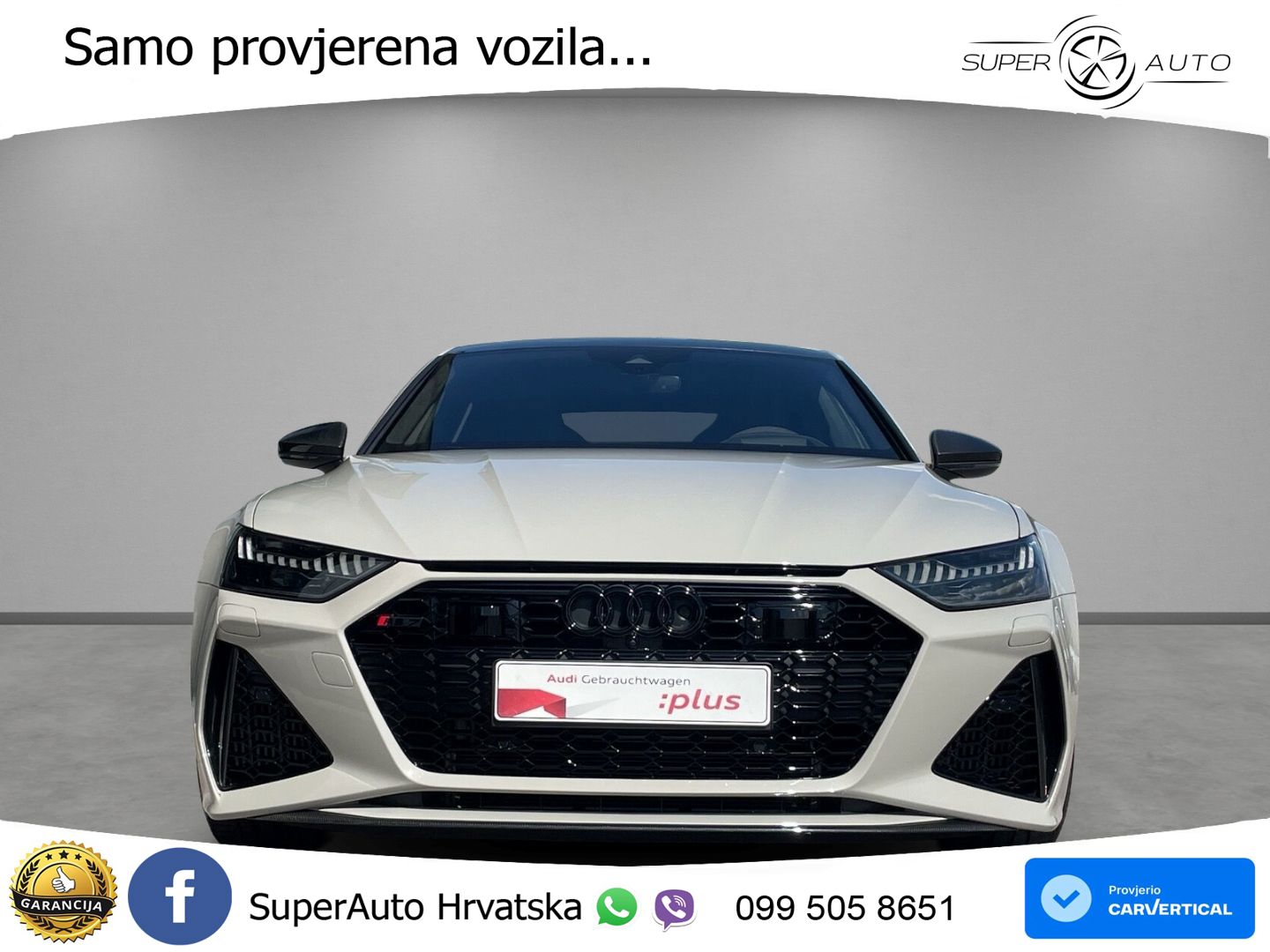 Audi RS7 4.0 TFSI V8 (600 KS) quattro tiptronic LED+GR SJED+ACC