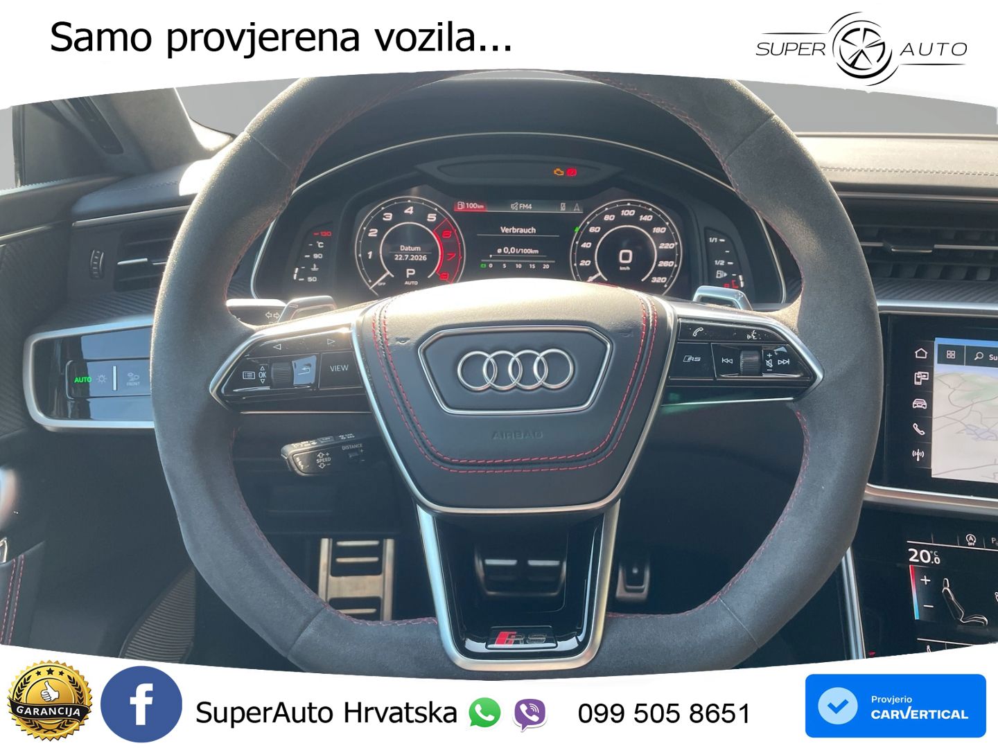 Audi RS7 4.0 TFSI V8 (600 KS) quattro tiptronic LED+GR SJED+ACC