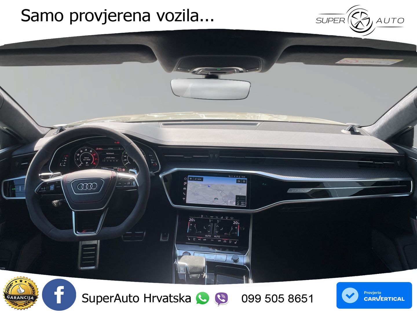 Audi RS7 4.0 TFSI V8 (600 KS) quattro tiptronic LED+GR SJED+ACC