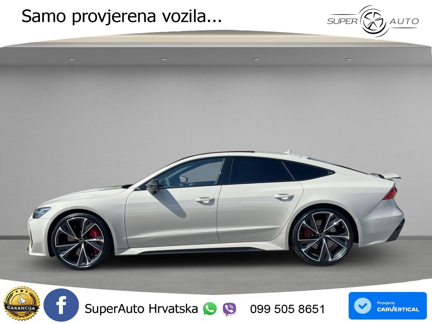 Audi RS7 4.0 TFSI V8 (600 KS) quattro tiptronic LED+GR SJED+ACC