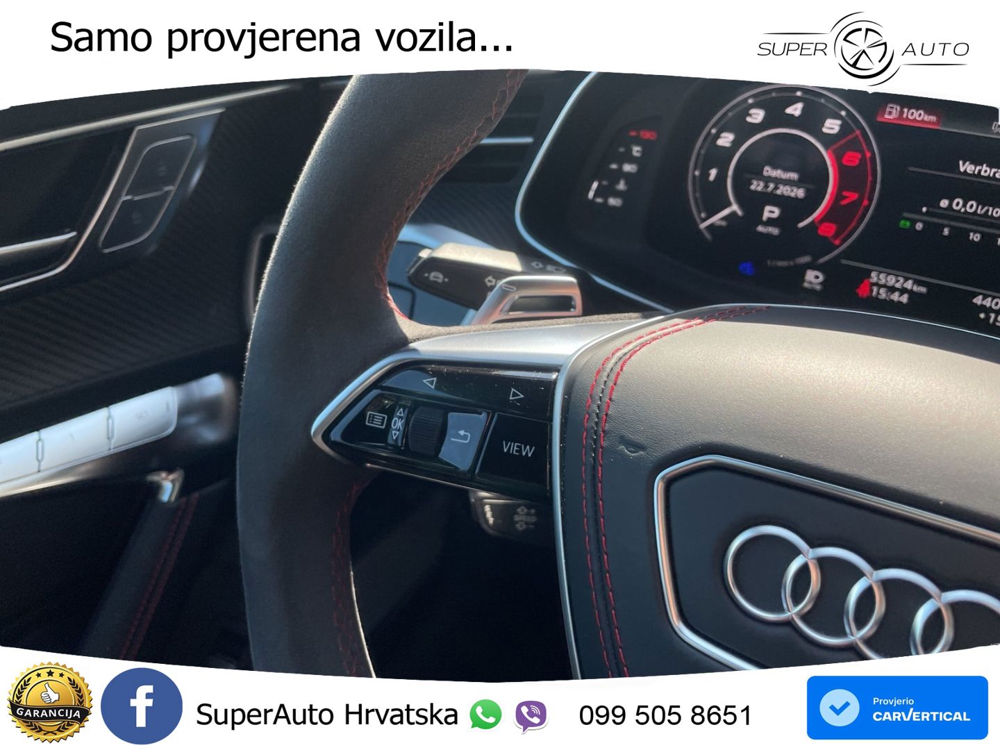 Audi RS7 4.0 TFSI V8 (600 KS) quattro tiptronic LED+GR SJED+ACC
