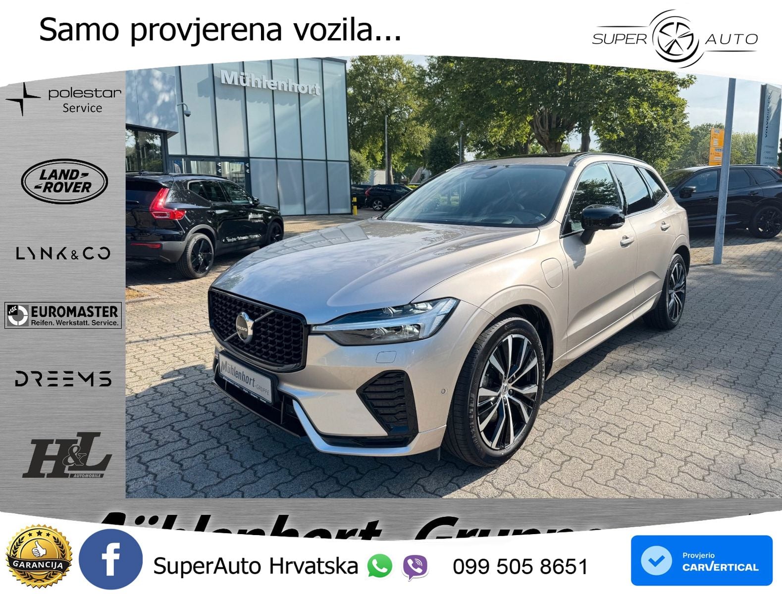 Volvo XC60 T8 AWD Geartronic ACC+HEAD+GR SJED+360+PANO