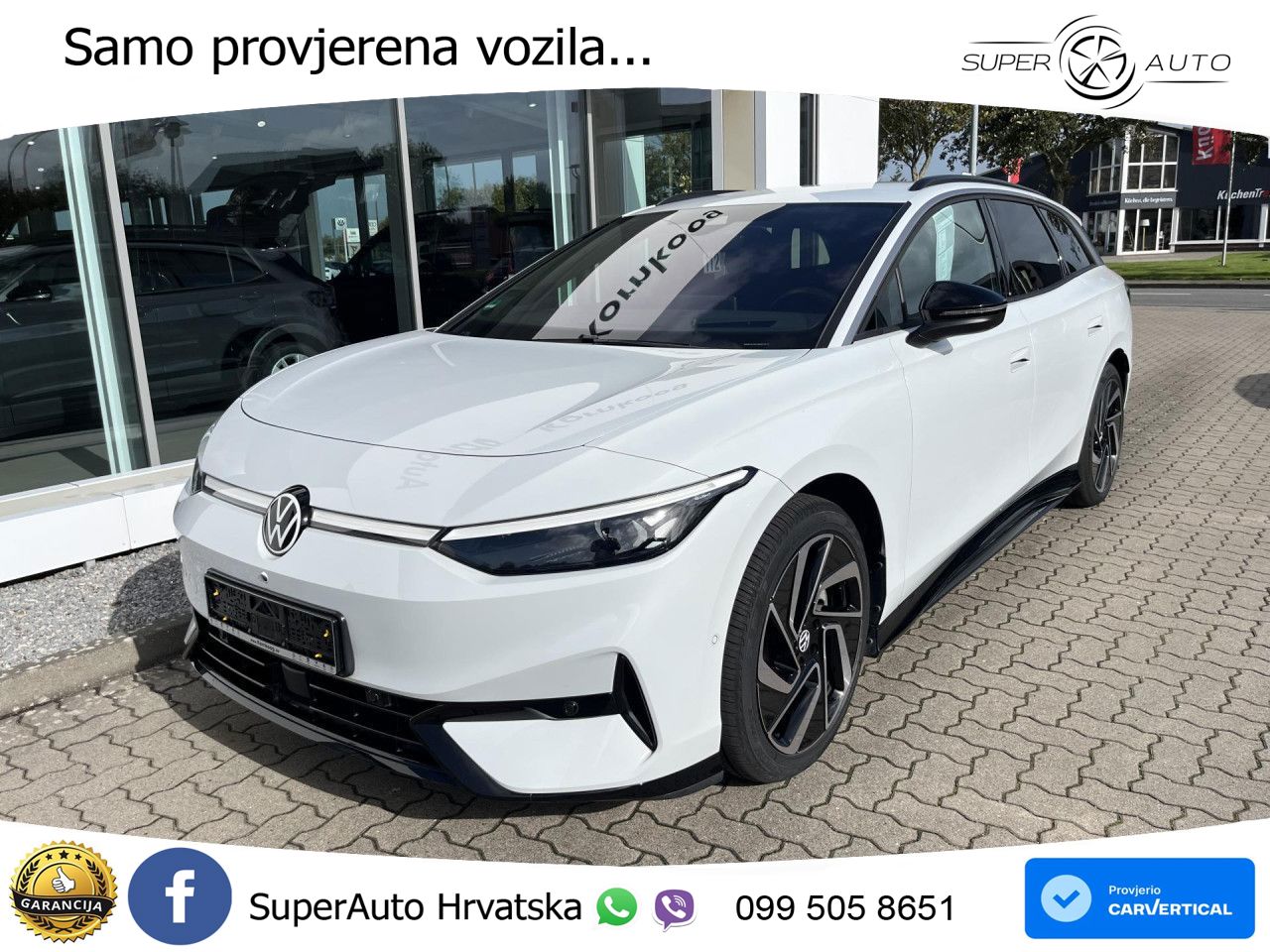 Volkswagen ID.7 Pro 82 kWh (286 KS)